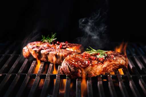 Tony Gwynn’s Endless Dining Grilled Steaks.