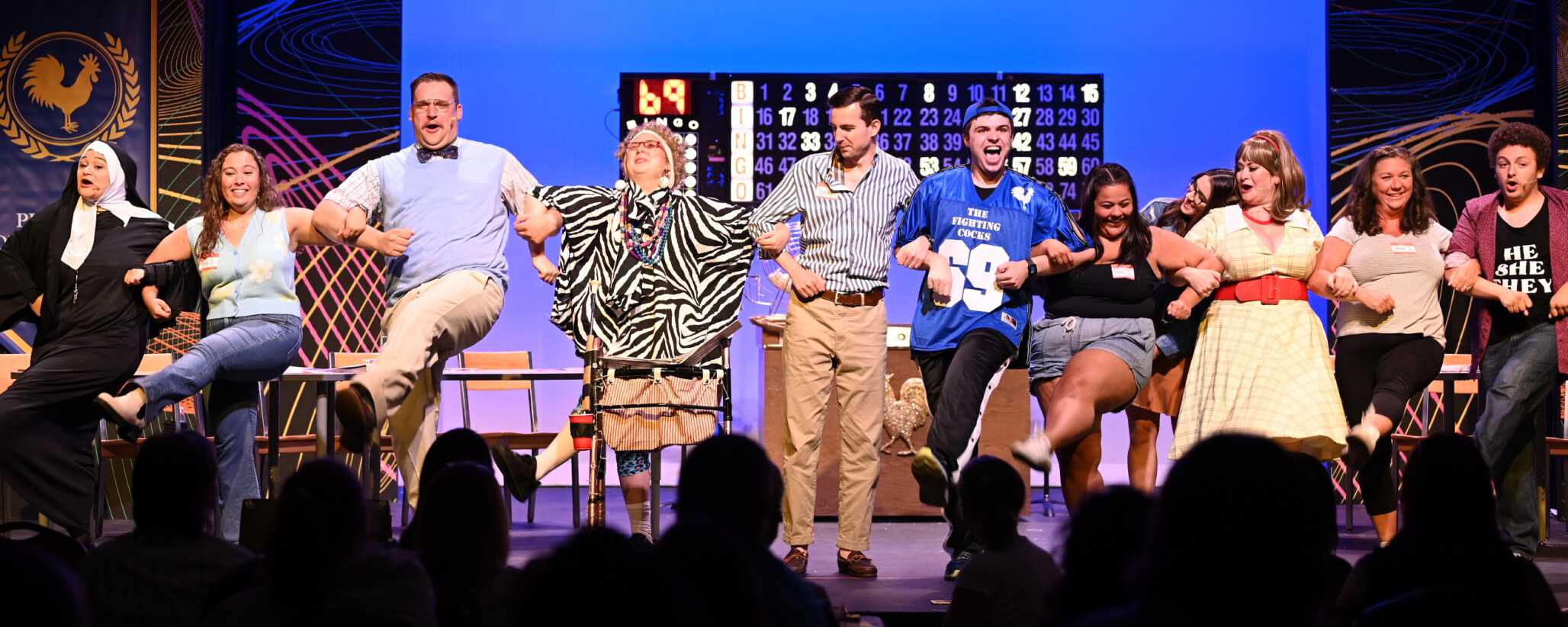 Bingo Jamboree performers on stage