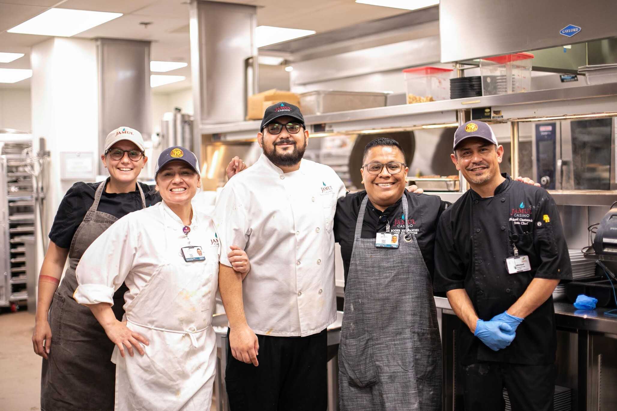 Jamul employees smile.